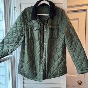 Mens quilted Barbour jacket